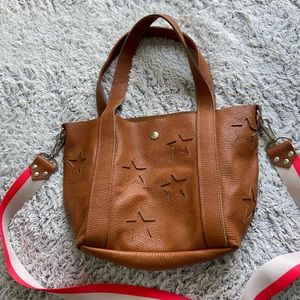 Real leather tote/shoulder bag